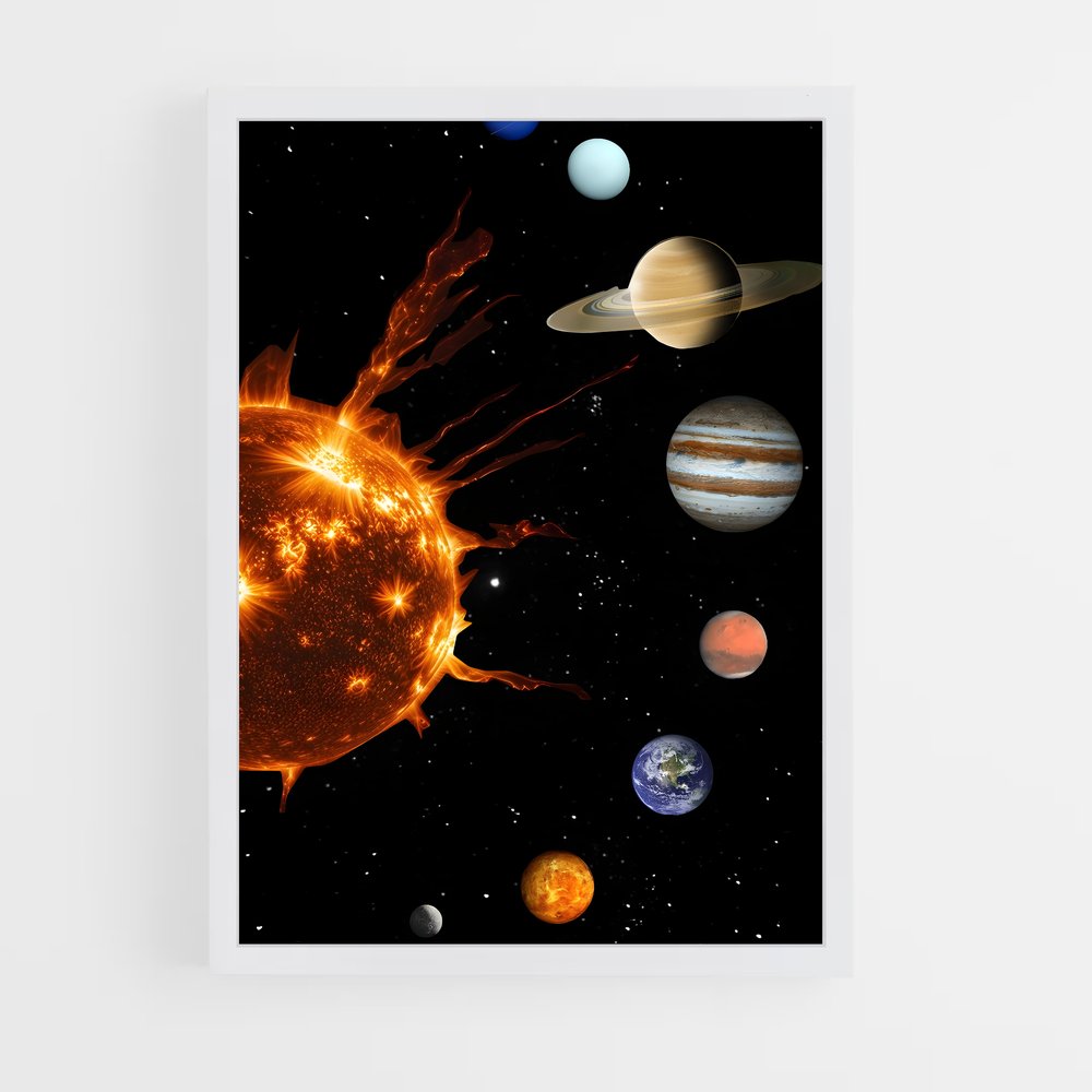 Poster du Système solaire captivant (vue 3)